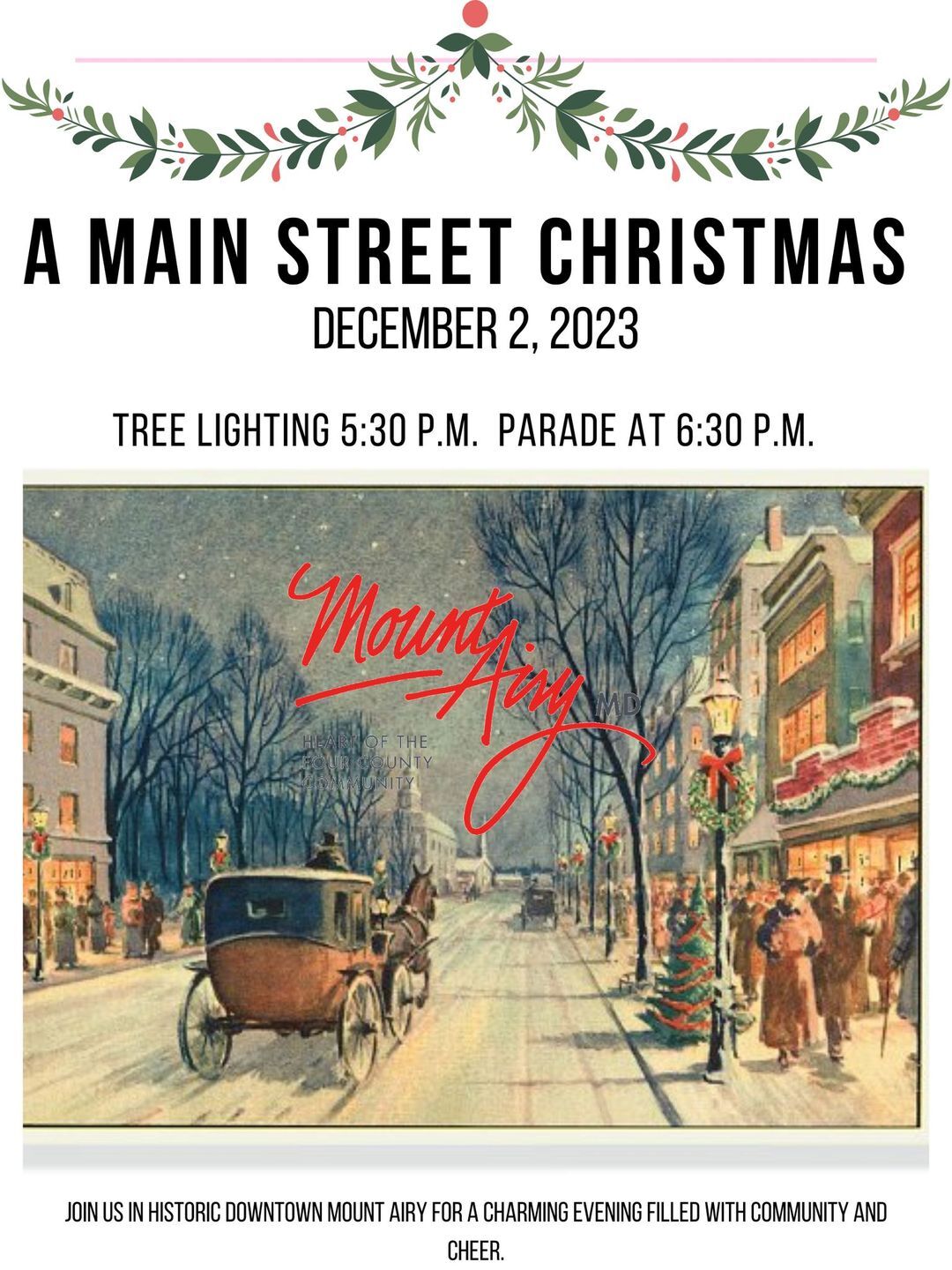 A Main Street Christmas In Mount Airy | Community Events & Festivals ...