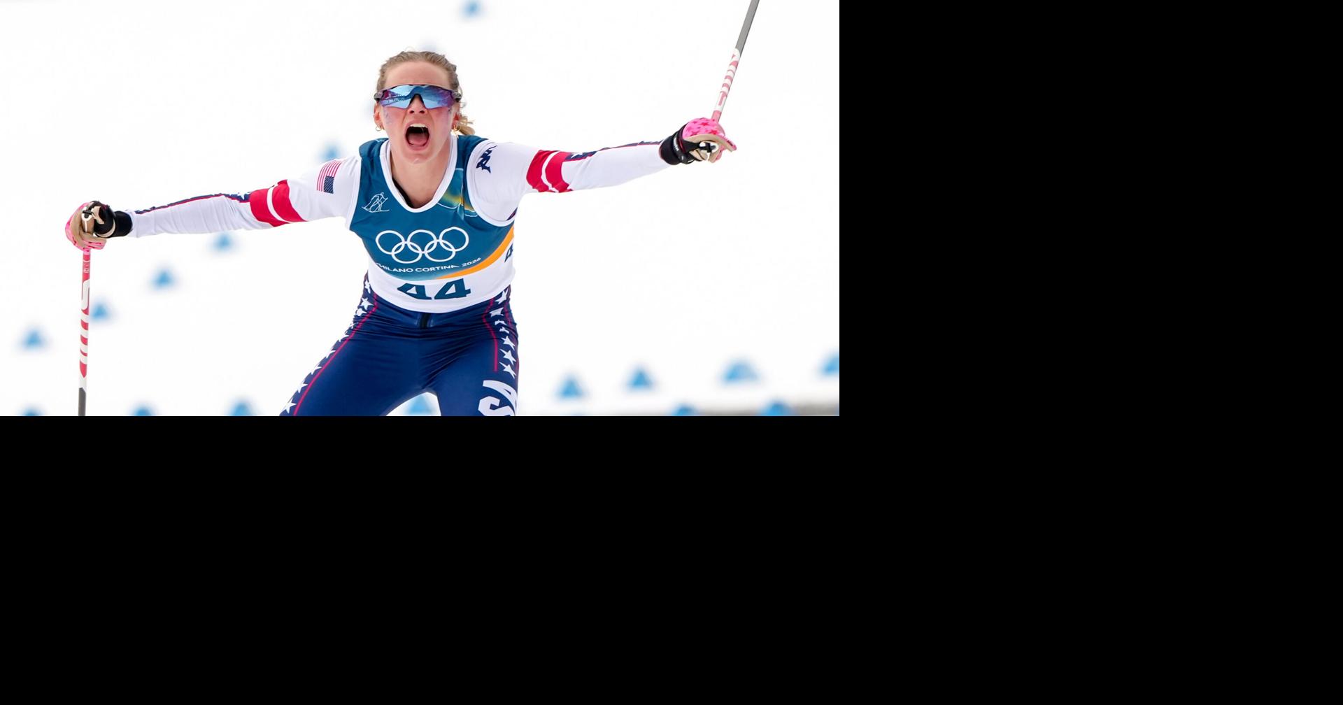 Olympics Roundup: Diggins fights injury to take bronze in race dominated by Sweden