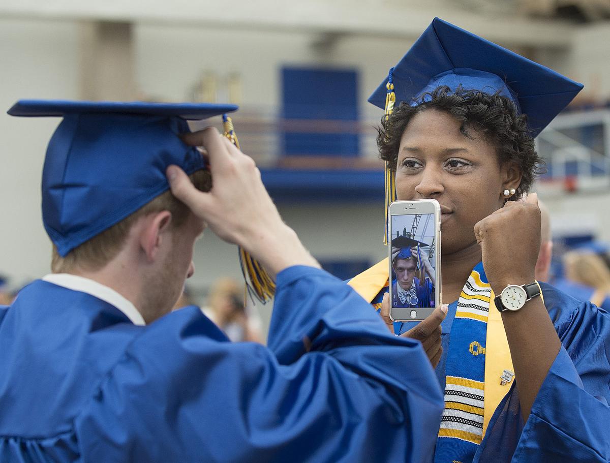 Walkersville High School graduates say an emotional goodbye