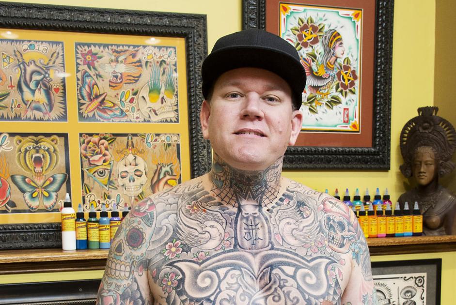 Dave Kruseman of Olde Line Tattoo on his longtime love for the art and
