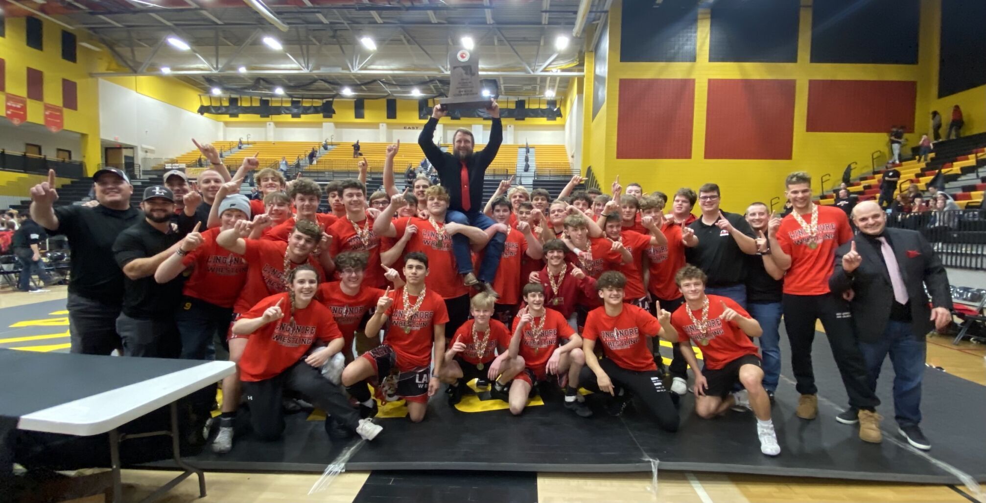 Built for this Fearless Linganore wrestling finishes business of