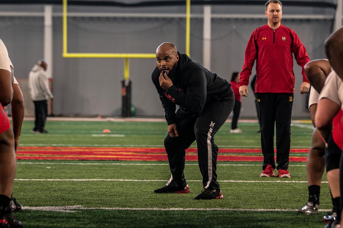 Terps Football Players Keep Competing Even If It S Just Over