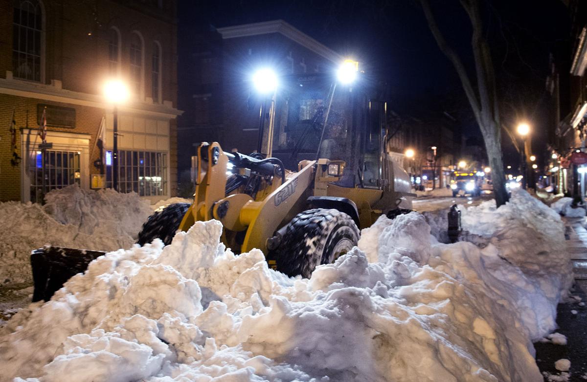 Snow removal continues