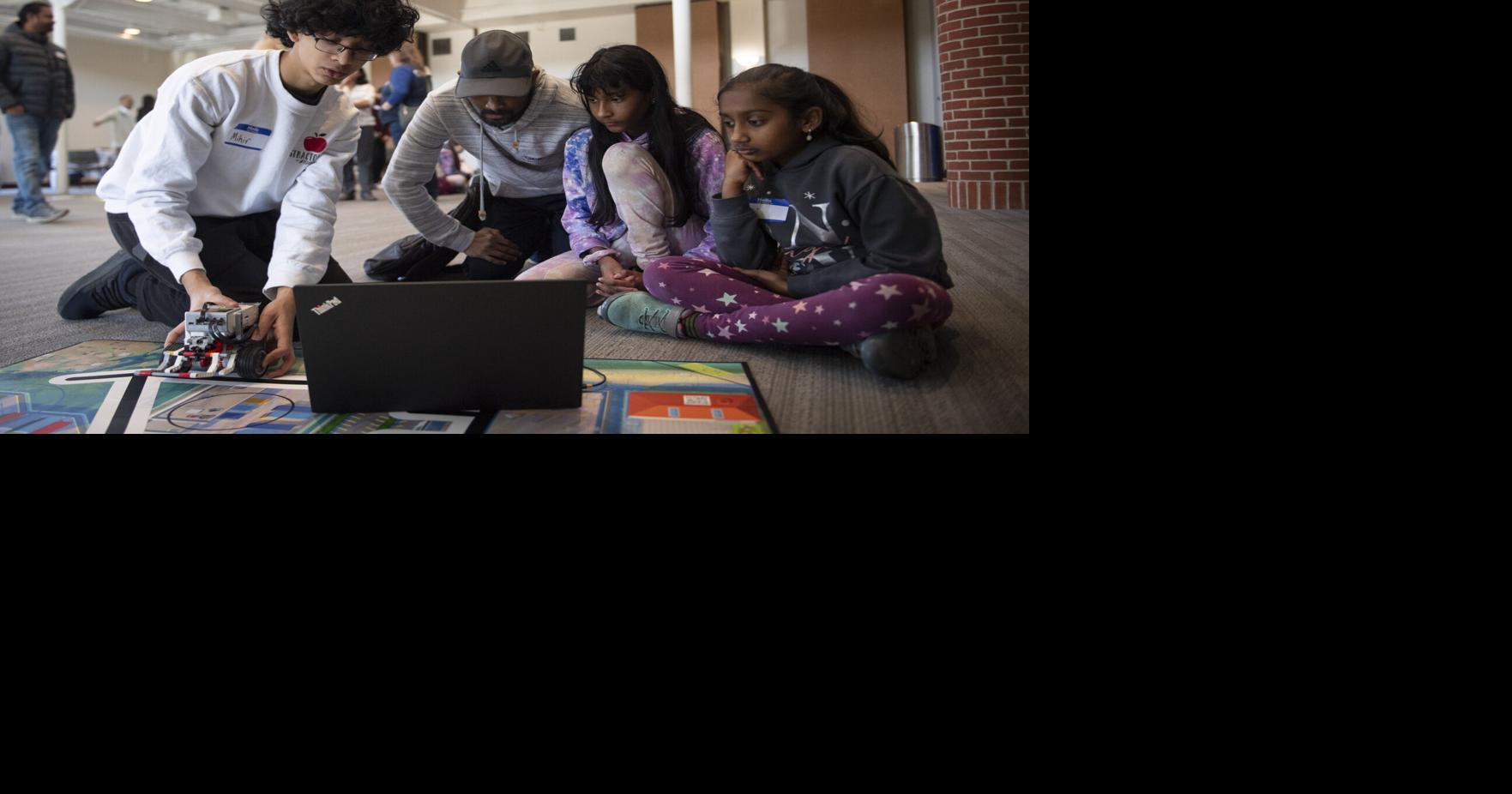 Local Girl Scouts get introduction to robotics at Hood College workshop ...