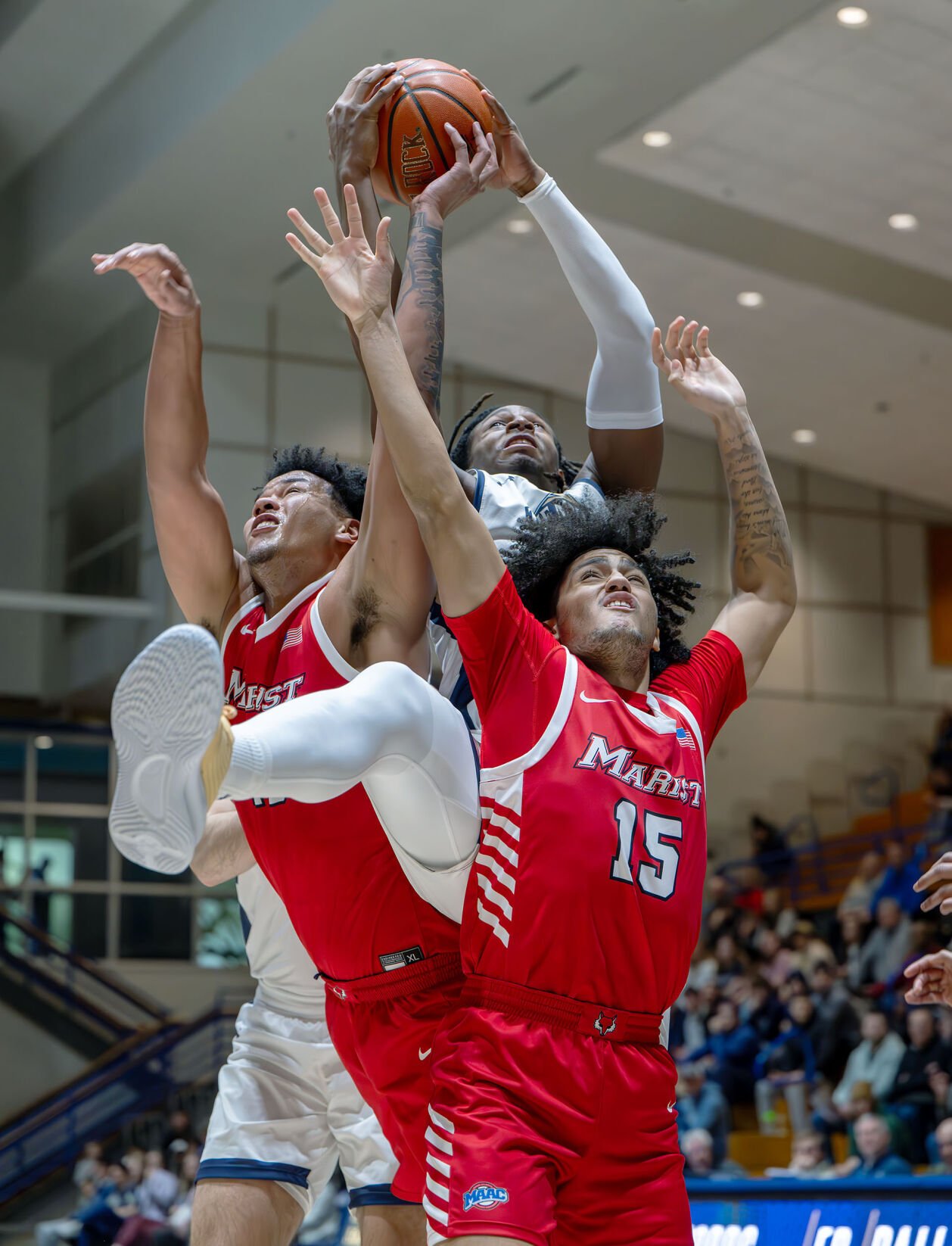 Mount men's basketball brings effort, intensity to beat Marist, end two