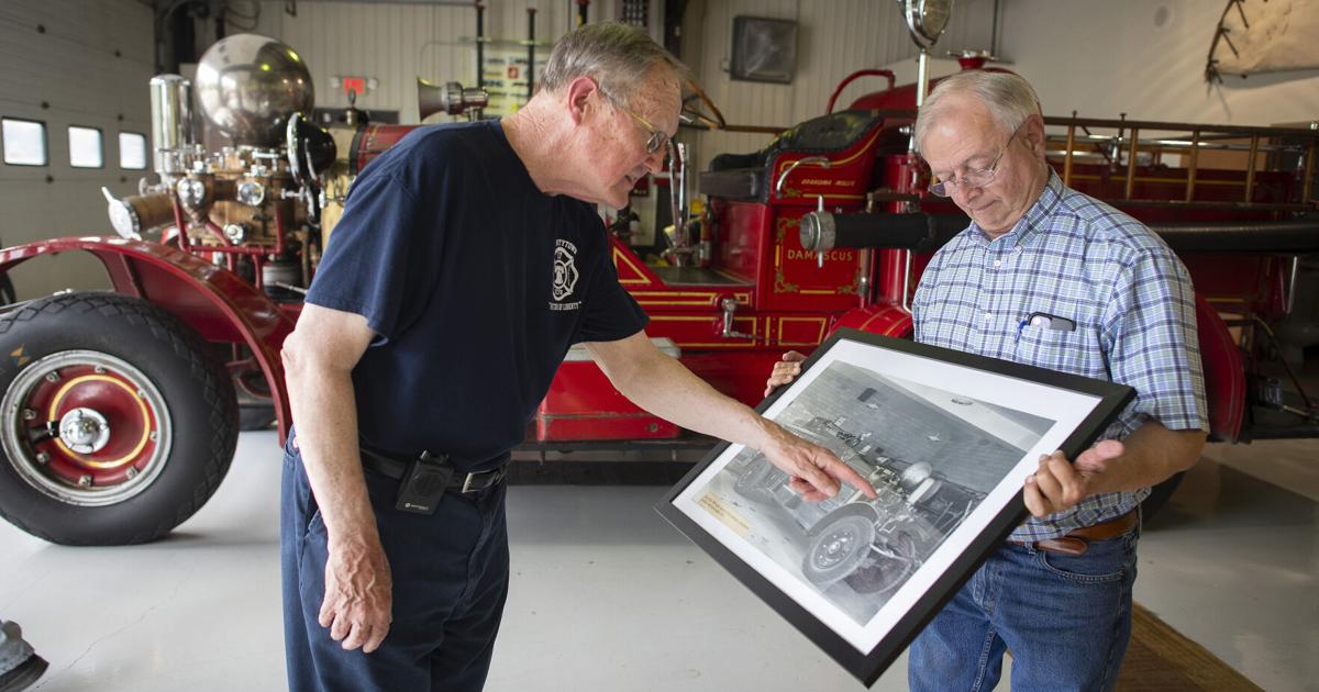 104-year-old fire engine loaned to Frederick County Fire & Rescue ...