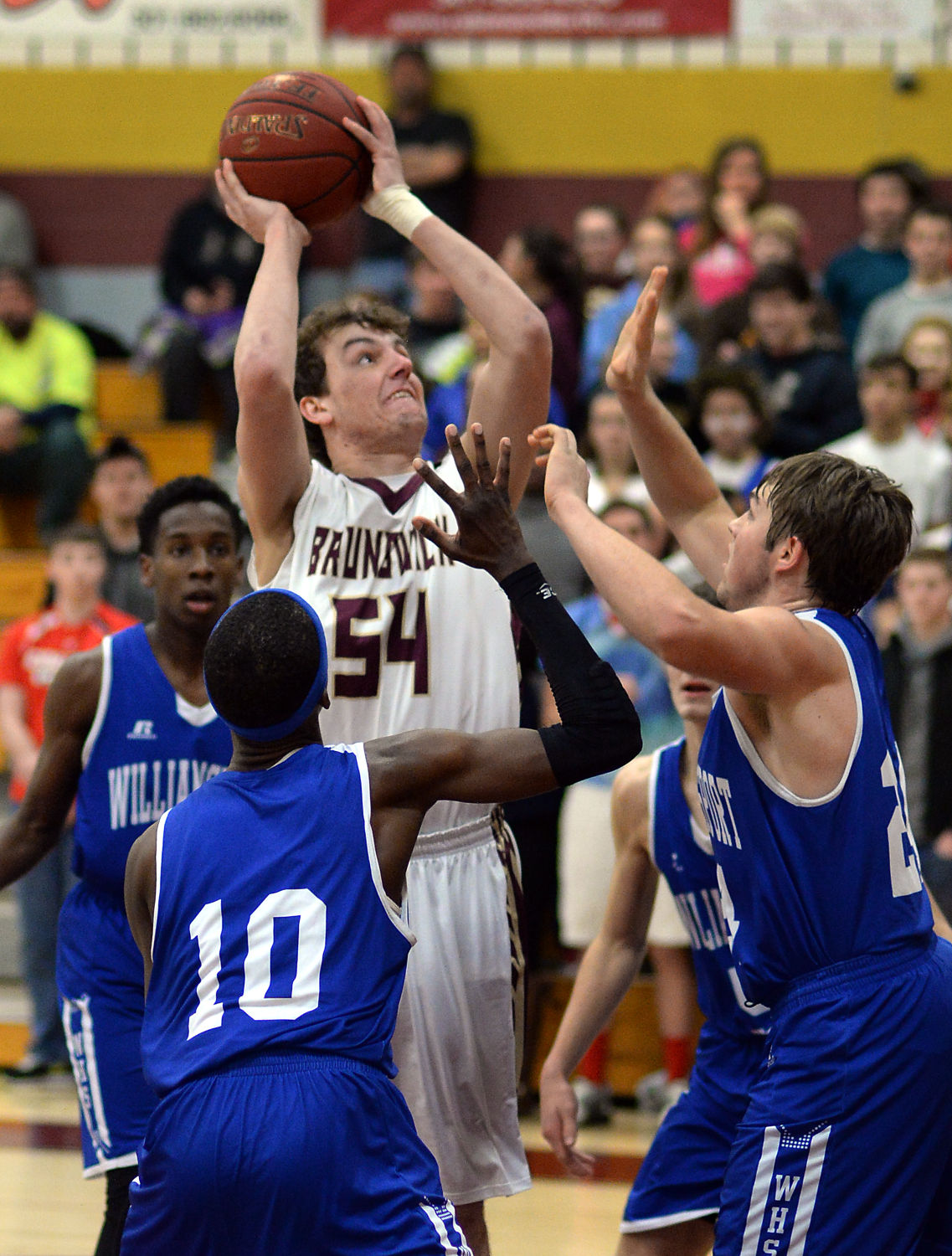 Boys basketball between Brunswick and Williamsport Tuesday night High