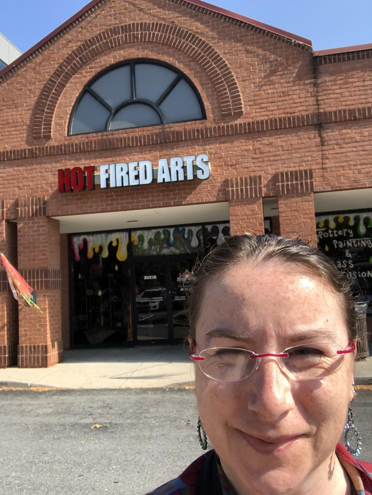 The Arts Online Hot Fired Arts Owner Michelle Brown Arts