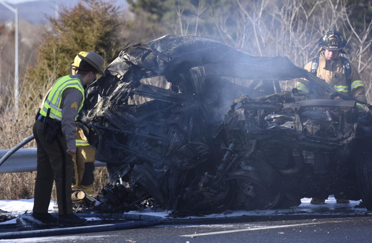Eyewitness video shows fiery fatal crash following congressional