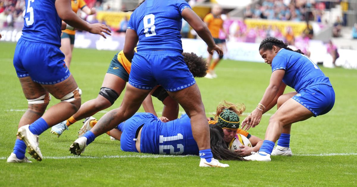 RWC Australia Samoa Rugby