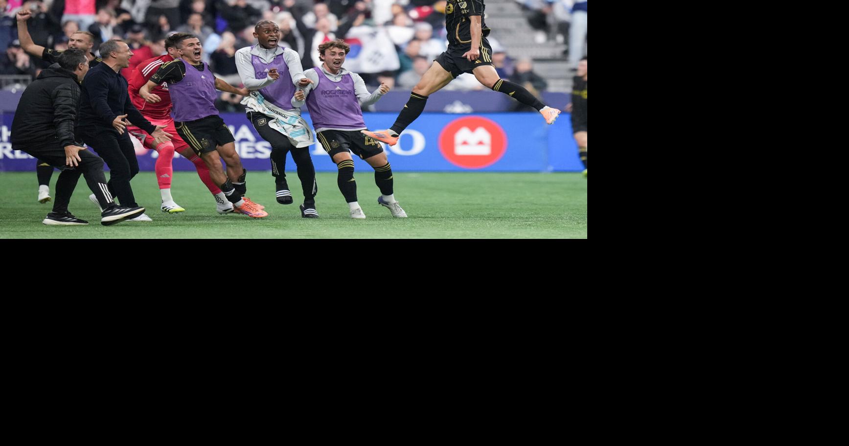 APTOPIX MLS LAFC Whitecaps Soccer