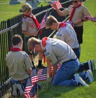 Rossville scouts honor veterans