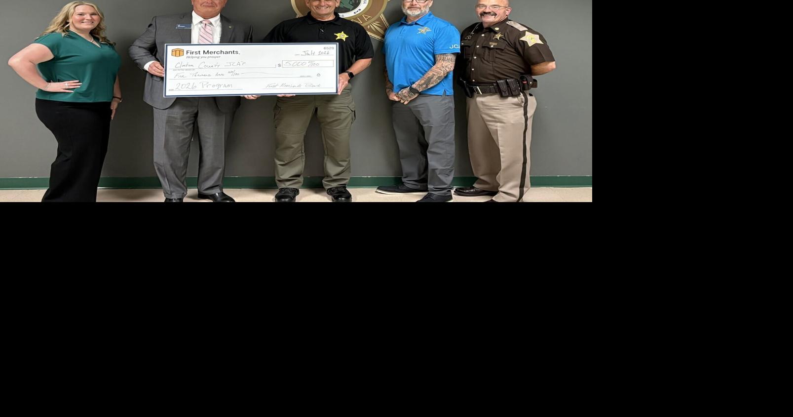 $5,000 donation boosts Clinton County Jail rehabilitation program By Natalie Gargiulo Jul 21, 2026 23 mins ago