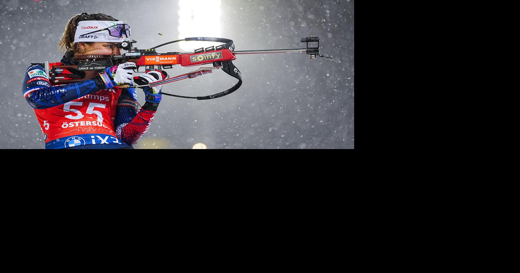 APTOPIX Sweden Biathlon