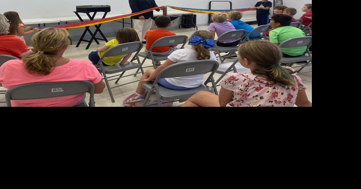 Kirklin Library hosts magic show News