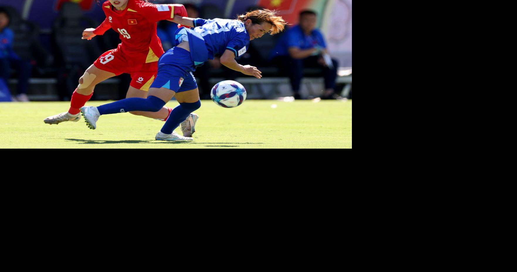 Women's Asian Cup Soccer Taiwan Vietnam