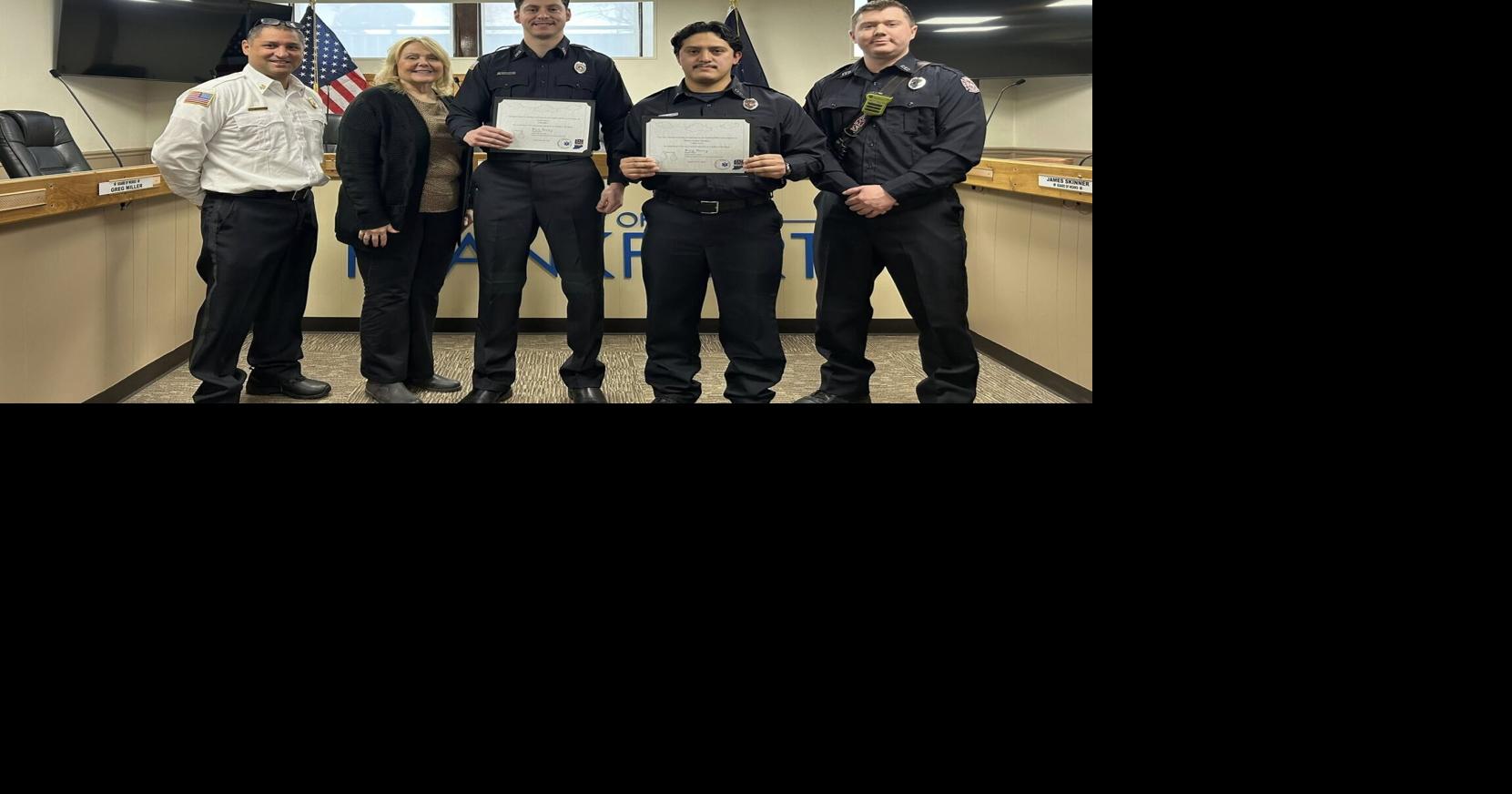 Frankfort Firefighters honored with Stork Award after assisting in home birth