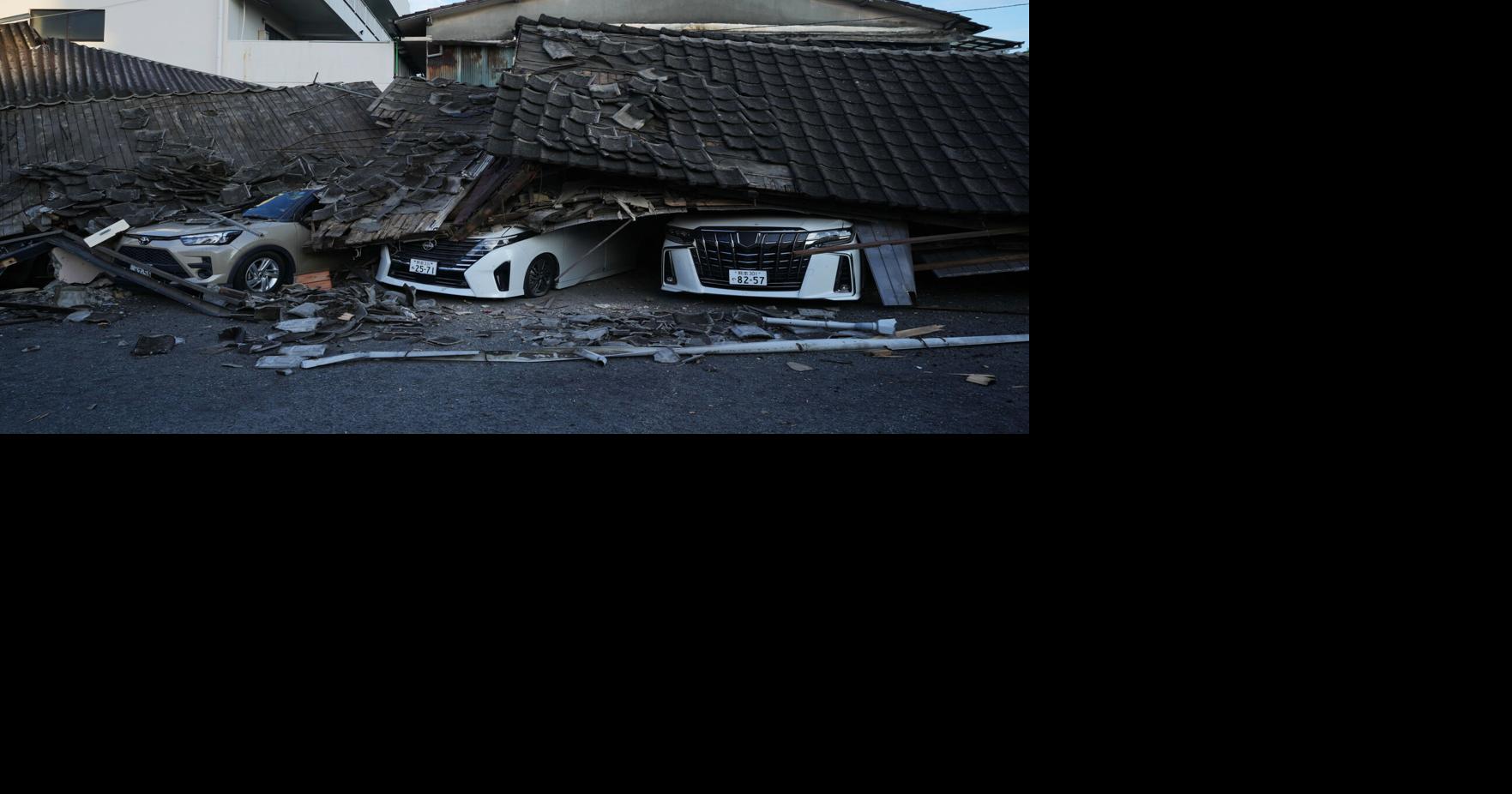 AP Wire Photos show the aftermath of a damaging earthquake in southwestern Japan By HIRO KOMAE - Associated Press Jul 31, 2026 Jul 31, 2026