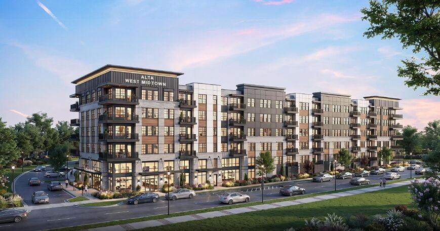 Mixed-income housing to replace a former tire facility in Atlanta