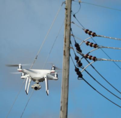 Indiana Michigan Power drone