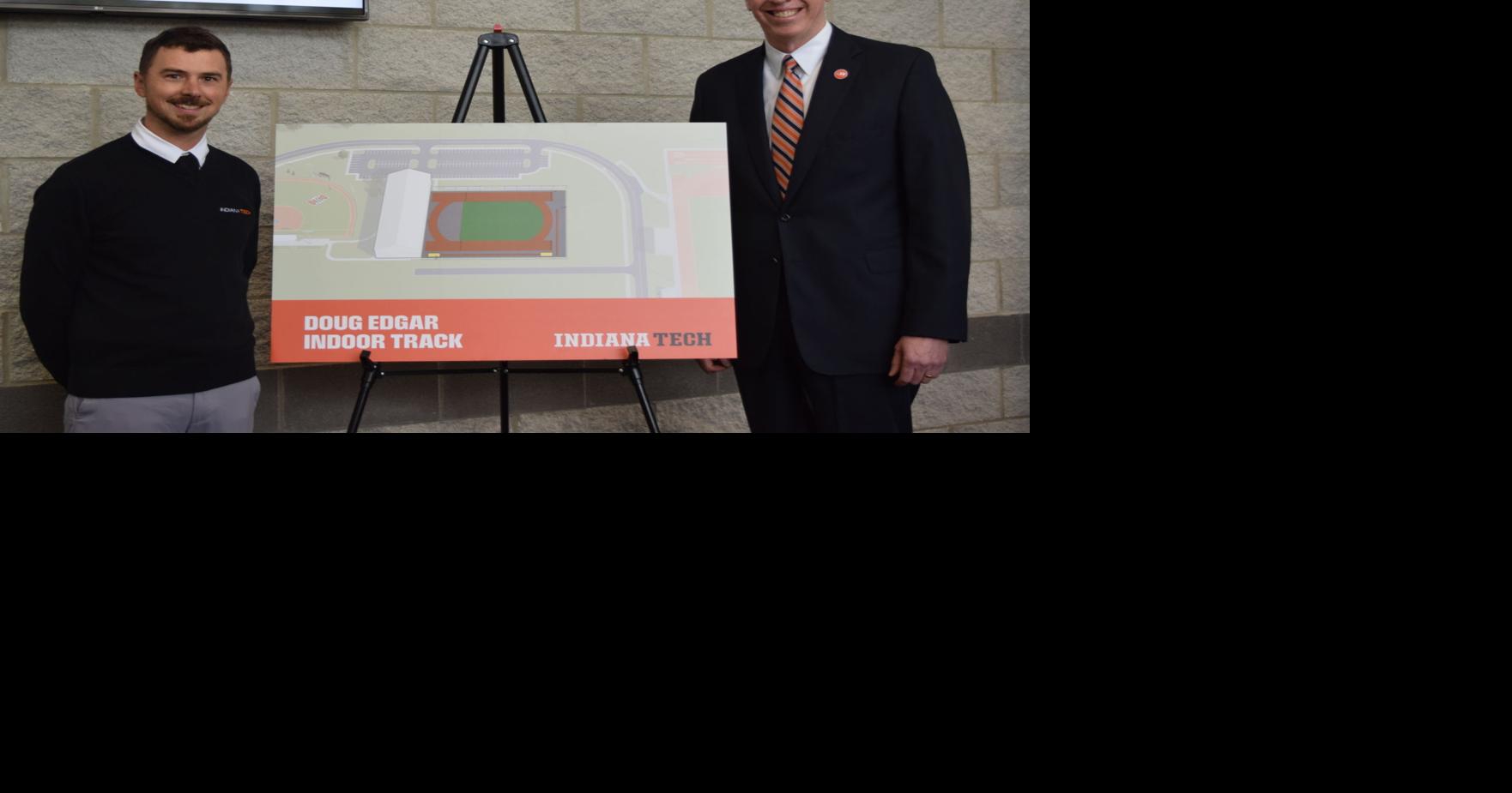 Oct. 28 - Indiana Tech breaks ground for Doug Edgar Indoor Track, named for  coach, Fwbusiness