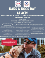 June 10 - Allen County Marketplace celebrates Dads & Dogs Day