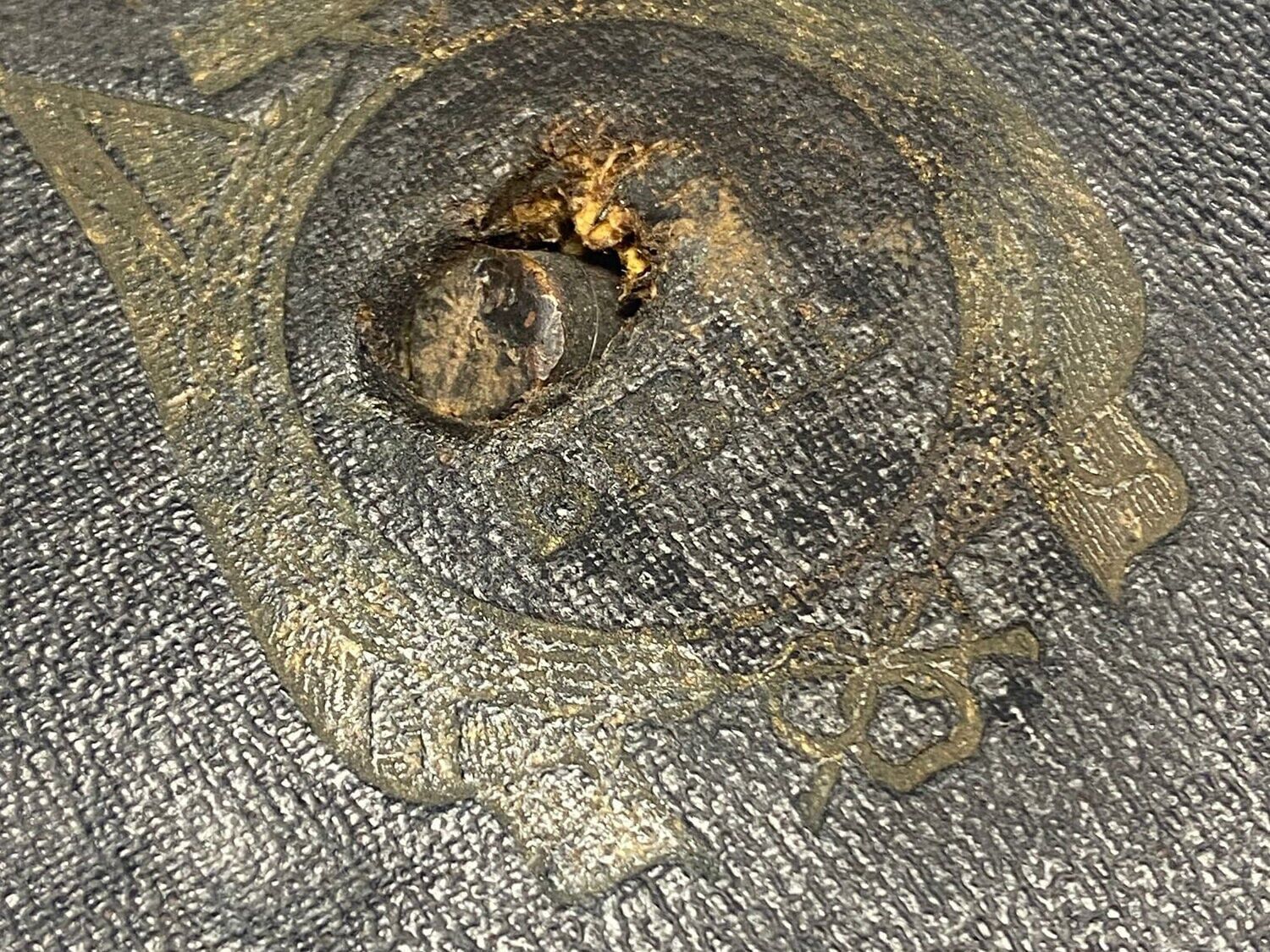 Bible that saved soldier's life by blocking German bullet for sale
