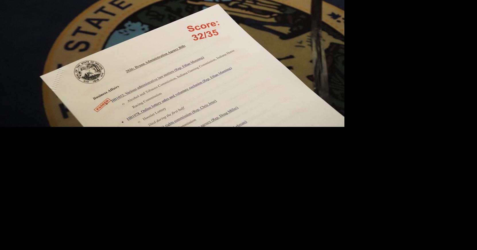 March 4: Indiana governor touts agency, agenda bill successes after session