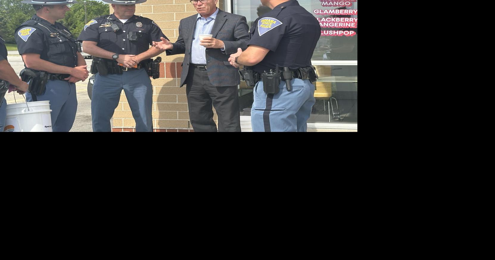 May 20: Gov. MIke Braun visits Special Olympians at Cop on a Rooftop