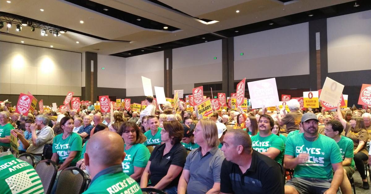 May 26: Zoning board votes 'No' on quarry