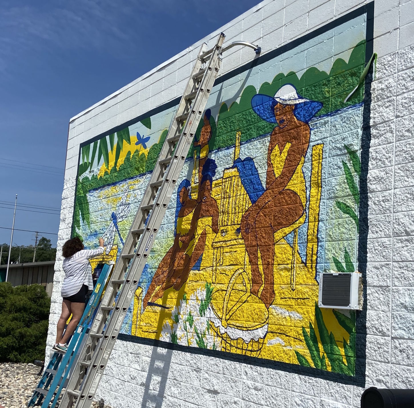 Aug. 17 - Fox Lake comes to life in Jiffy Lube mural | News