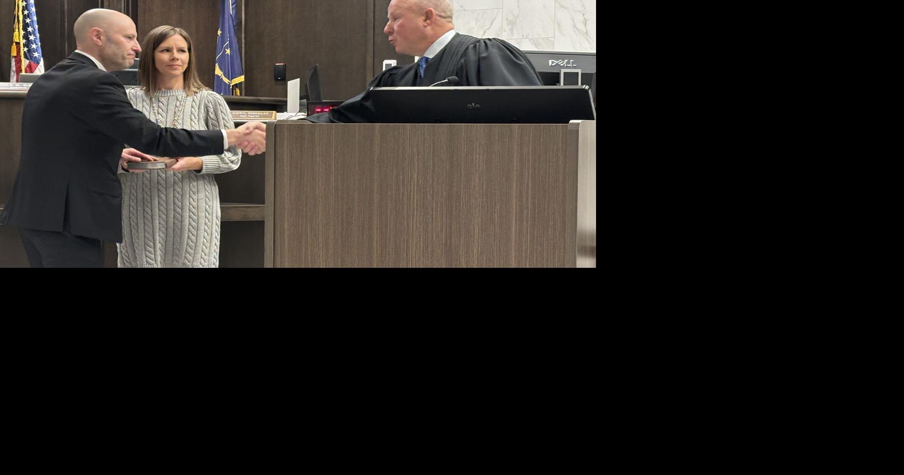 Musser sworn in as Steuben Circuit Court judge | Heraldrepublican ...