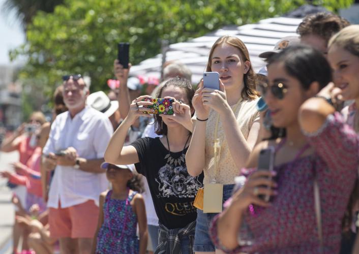 Pink partiers hit the streets in Galveston Local News The Daily News