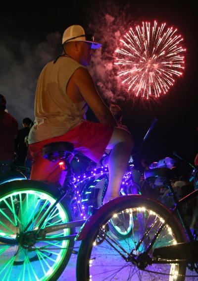 beach galveston 4th of july