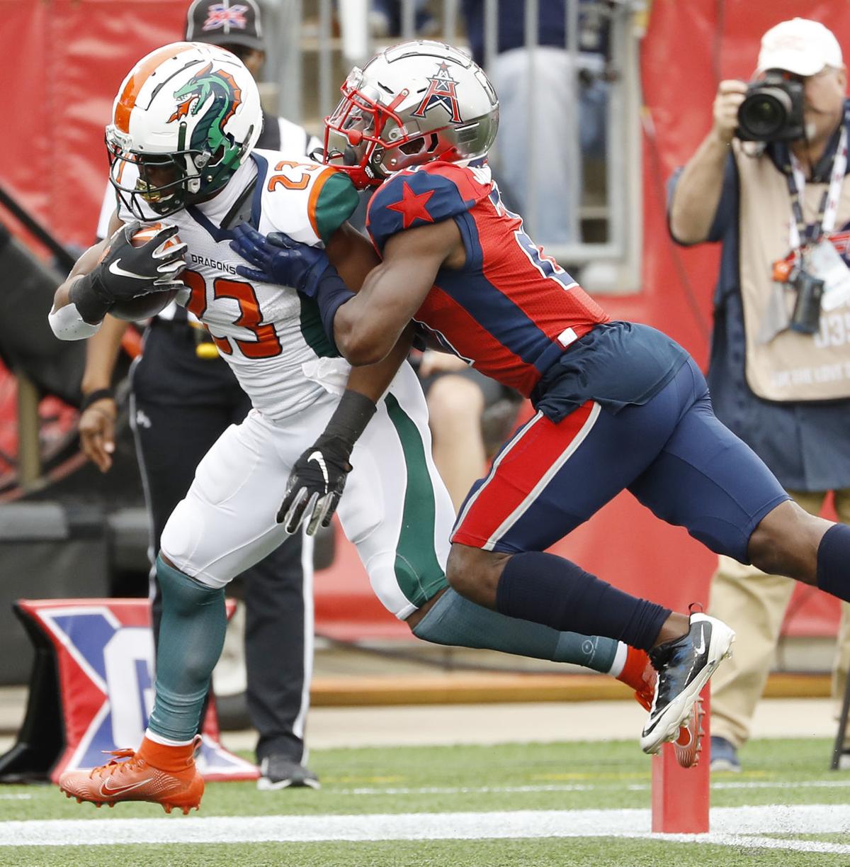 XFL Houston Roughnecks vs. Seattle Dragons