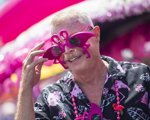 ‘Flamingos’ flock to downtown Galveston for annual parade Local News