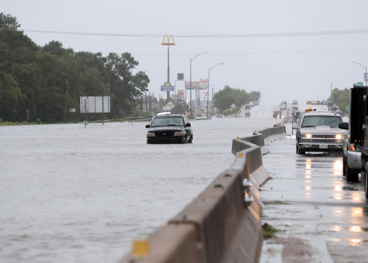Dickinson Harvey flooding