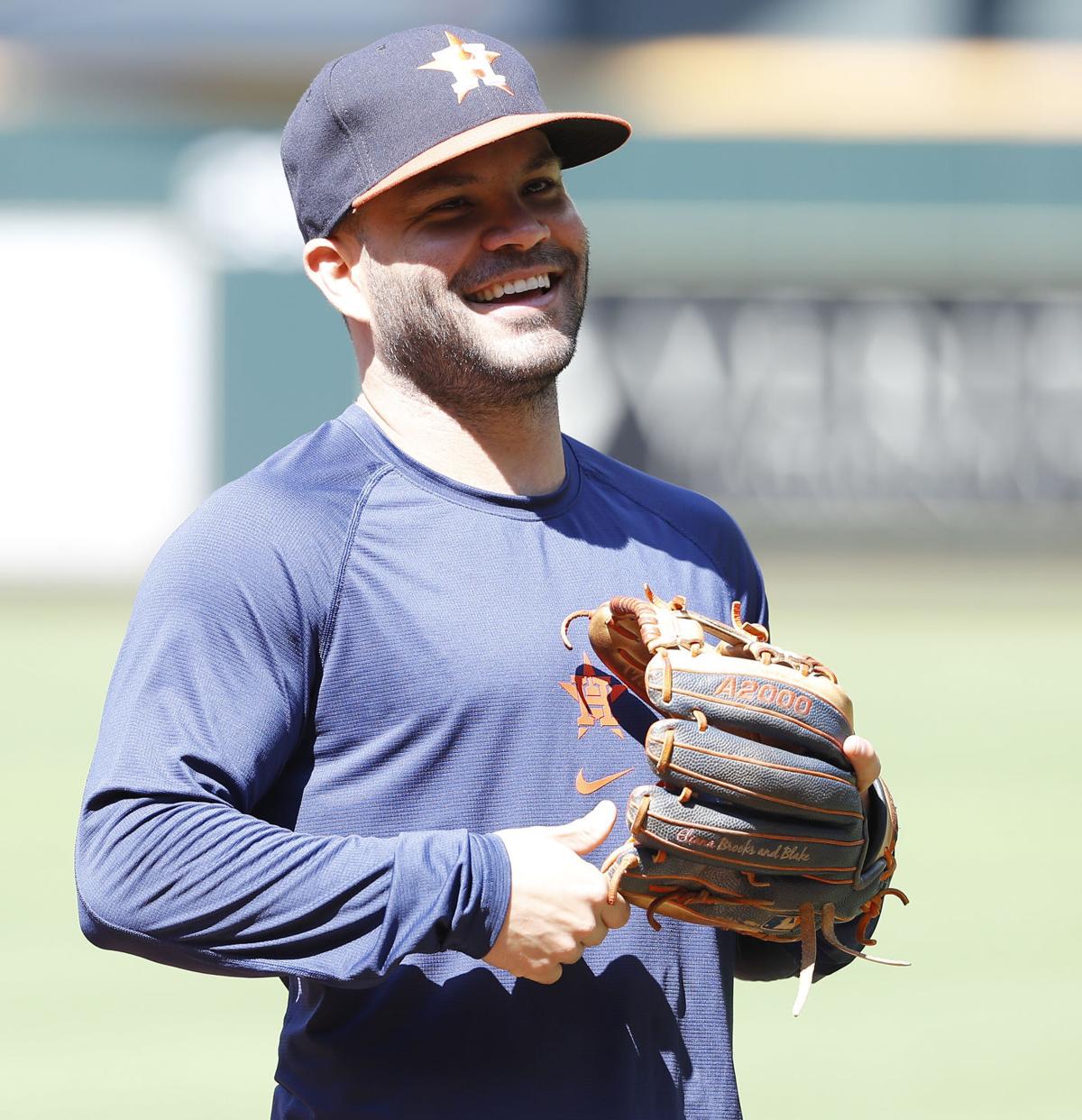 Houston Astros ALDS Workout