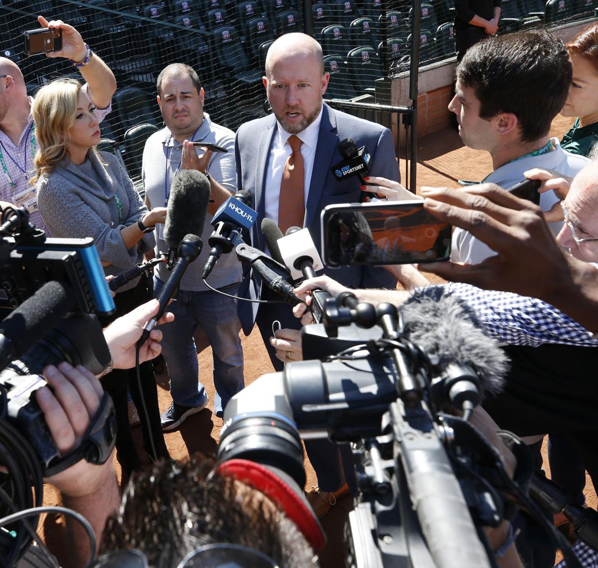 Houston Astros ALDS Workout