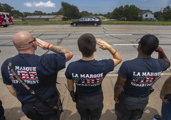 La Marque firefighter dies after monthlong hospitalization from COVID Local News The Daily News
