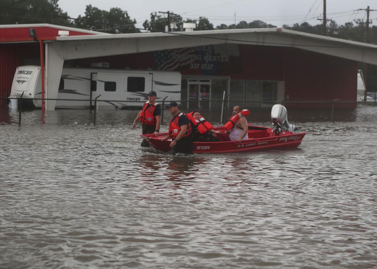 Dickinson Harvey flooding