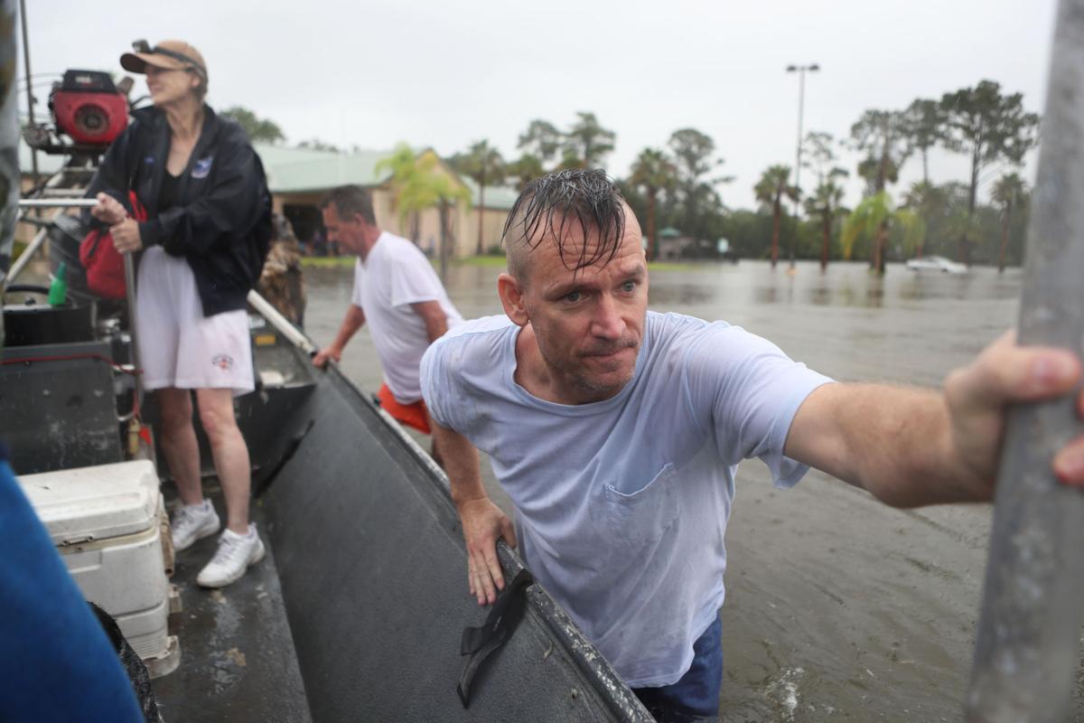 Dickinson Harvey flooding