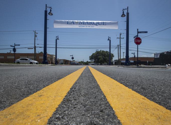 Crews begin work to create La Marque's 'redbrick' downtown Local News The Daily News