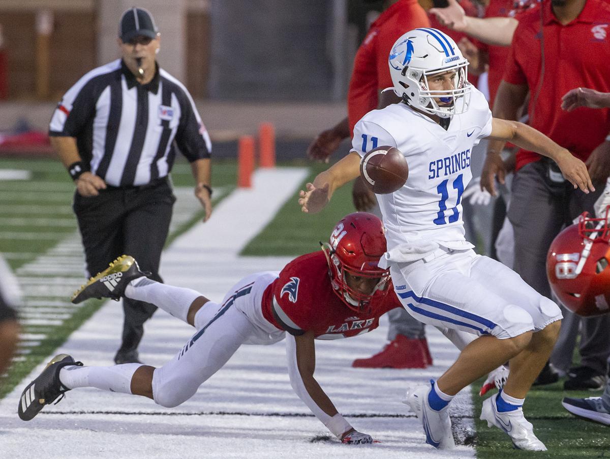 Clear Springs vs Clear Lake High School Football