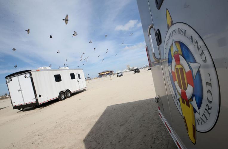 Galveston Island Beach Patrol moves into temporary trailers Local