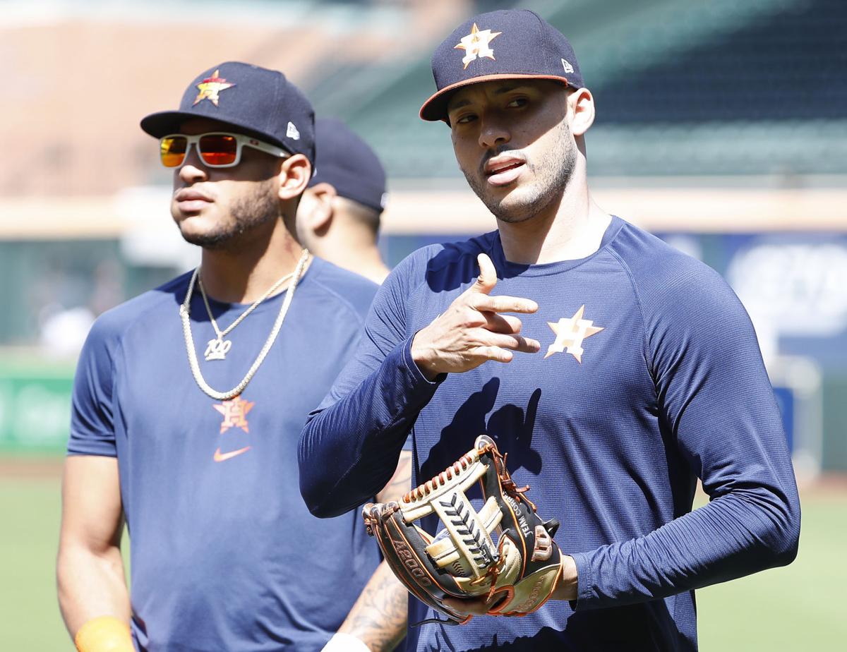 Houston Astros ALDS Workout