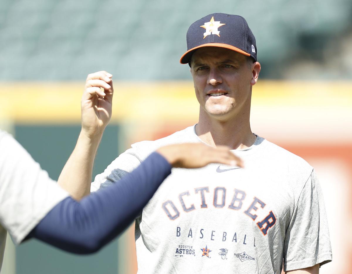 Houston Astros ALDS Workout