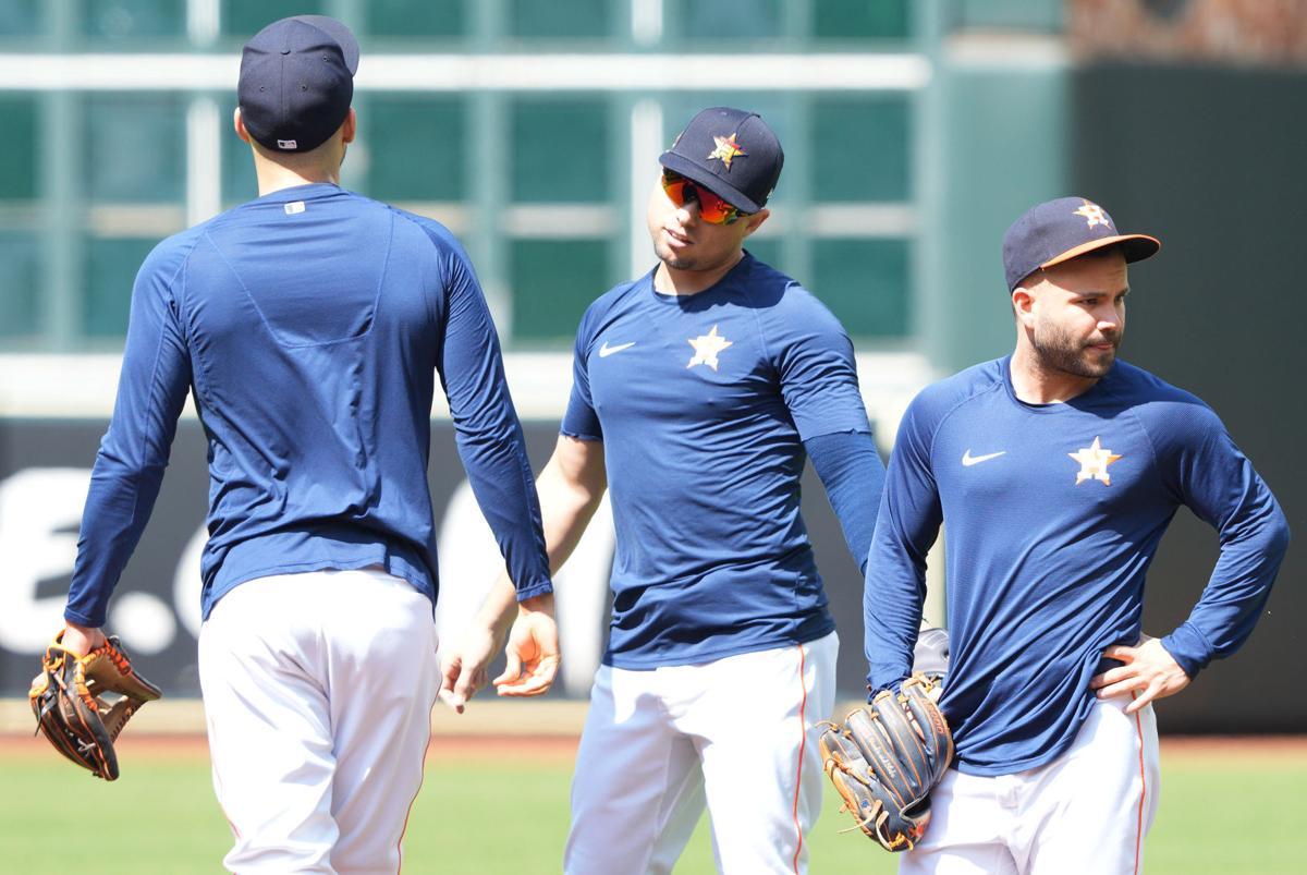 Astros & White Sox ALDS Workout