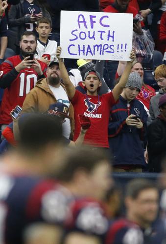 Houston Texans Clinch AFC South Division Championship, Will Host Playoff  Game - Battle Red Blog