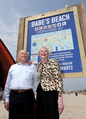 Babe's Beach dedicated for former Texas Senator A.R. "Babe" Schwartz